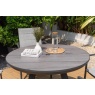 Lifestyle Garden Lifestyle Garden Urbanite 4 Seat Round Dining Set - Dark Grey