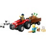 LEGO 60461 Red Farm Tractor with Trailer & Sheep
