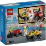 LEGO 60458 Pizza vs. Fire Truck Race Car Pack