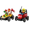 LEGO 60458 Pizza vs. Fire Truck Race Car Pack