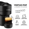 Nespresso Nespresso ENV90.B Vertuo Pop Coffee Machine - Black