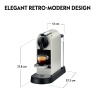 Nespresso EN167.W Citiz Coffee Machine - White