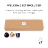 Nespresso EN267.WAE Citiz Coffee Machine With Aeroccino - White