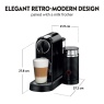 Nespresso EN267.BAE Citiz Coffee Machine With Aeroccino - Black