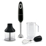 Smeg Smeg HBF03BLUK 4-in-1 Hand Blender with Accessories - Black