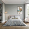 Bedeck Of Belfast Rayanne Duvet Set - Soft Teal & Green