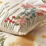 Catherine Lansfield Countryside Floral Filled Cushion 30x50cm - Natural