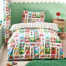 Catherine Lansfield Curious Caterpillar Duvet Set - Multi