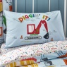 Catherine Lansfield Digger Dreams Duvet Set - Blue