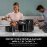 Ninja Ninja AF200UK Foodi 4-in-1 Dual Zone 7.6L Air Fryer - Black