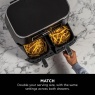 Ninja Ninja AF200UK Foodi 4-in-1 Dual Zone 7.6L Air Fryer - Black