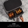 Ninja Ninja AF200UK Foodi 4-in-1 Dual Zone 7.6L Air Fryer - Black