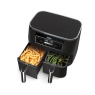Ninja Ninja AF200UK Foodi 4-in-1 Dual Zone 7.6L Air Fryer - Black