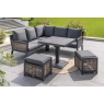 Norfolk Leisure St Lucia Corner Set With Adjustable Table
