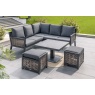 Norfolk Leisure St Lucia Corner Set With Adjustable Table