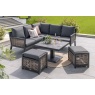 Norfolk Leisure St Lucia Corner Set With Adjustable Table