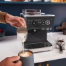 KitchenAid KitchenAid 5KES6551BBK Semi Automatic Espresso Machine with Burr Grinder - Cast Iron Black