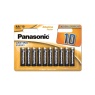 Panasonic AA Alkaline Power Batteries - 10 Pack