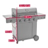 Char-Broil Char-Broil Essential 4G 4 Burner Gas Barbecue
