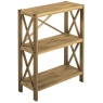 Downtown X Oak 3 Shelf Unit