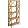 Downtown X Oak 5 Shelf Unit