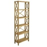 Downtown X Oak 6 Shelf Unit