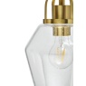 BHS BHS Saskia Bubble Glass 3 Light Diner - Warm Satin Brass