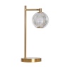 BHS BHS Rimi Acrylic Ball Table Lamp - Brass