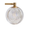 BHS BHS Rimi Acrylic Ball Table Lamp - Brass