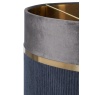 BHS BHS Violet 40cm Mixed Fabric Light Shade - Grey