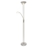 BHS Mother & Child LED Floor Lamp - Satin Nickel
