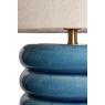 BHS Florence Flump Table Lamp - Blue