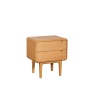 G Plan Winchester 2 Drawer Bedside Cabinet