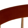 G Plan Flora Dining Chair - Orange