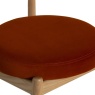 G Plan Flora Dining Chair - Orange