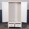 Downtown Provence Oak 2 Door Gents Wardrobe