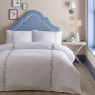 Appletree Julianna Embroidery Duvet Set - White