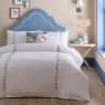 Appletree Julianna Embroidery Duvet Set - White