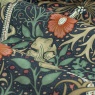 Morris & Co Seaweed Pencil Pleat Curtains - Indigo