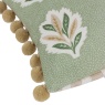 Sanderson Sessile Leaf Feather Rich Cushion 30x50cm - Sage