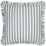Sanderson Sanderson Sessile Leaf Ruffle Feather Rich Cushion 50cm - Flax