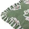 Sanderson Sessile Leaf Ruffle Feather Rich Cushion 50cm - Sage