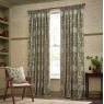 Morris & Co Snakeshead Pencil Pleat Curtains - Sunflower/Stone