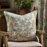 Morris & Co Snakeshead Feather Rich Cushion 55cm - Sunflower/Stone