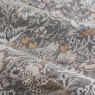 Morris & Co Strawberry Thief Jacquard Pencil Pleat Curtains - Biscuit