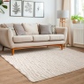 Asiatic Axel AX02 Shaggy Rug - Cream/White