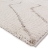 Asiatic Axel AX03 Shaggy Rug - Cream/White