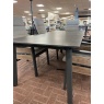 Norfolk Leisure Norfolk Leisure Antigua 6 Seat Reclining Dining Set - Grey/Wood Effect