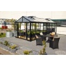 Vitavia Vitavia Zeus 8ft Wide Greenhouse - Black