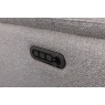 Nelson Power Recliner Fabric Chair With Lumbar Support